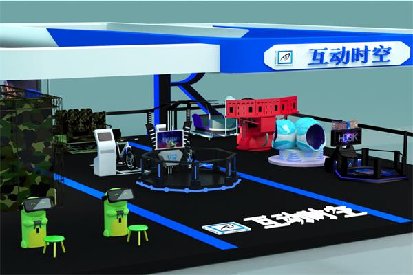 vr體驗館內(nèi)所擺設的設備